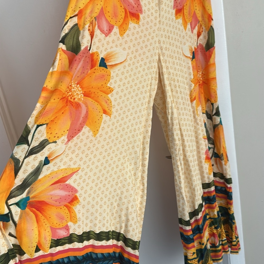 NWT Floral Halter Jumpsuit - Picture 8 of 10